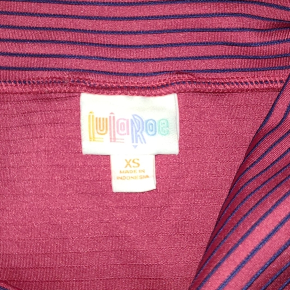 LulaRoe Stripped Skirt - Picture 3 of 5